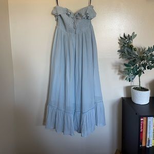 Strapless Flowy Dress